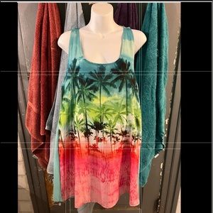 Ocean pacific dress beach cover-up